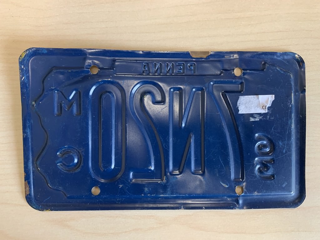 Motoplates Vintage/Old/Antique Motorcycle License Plates